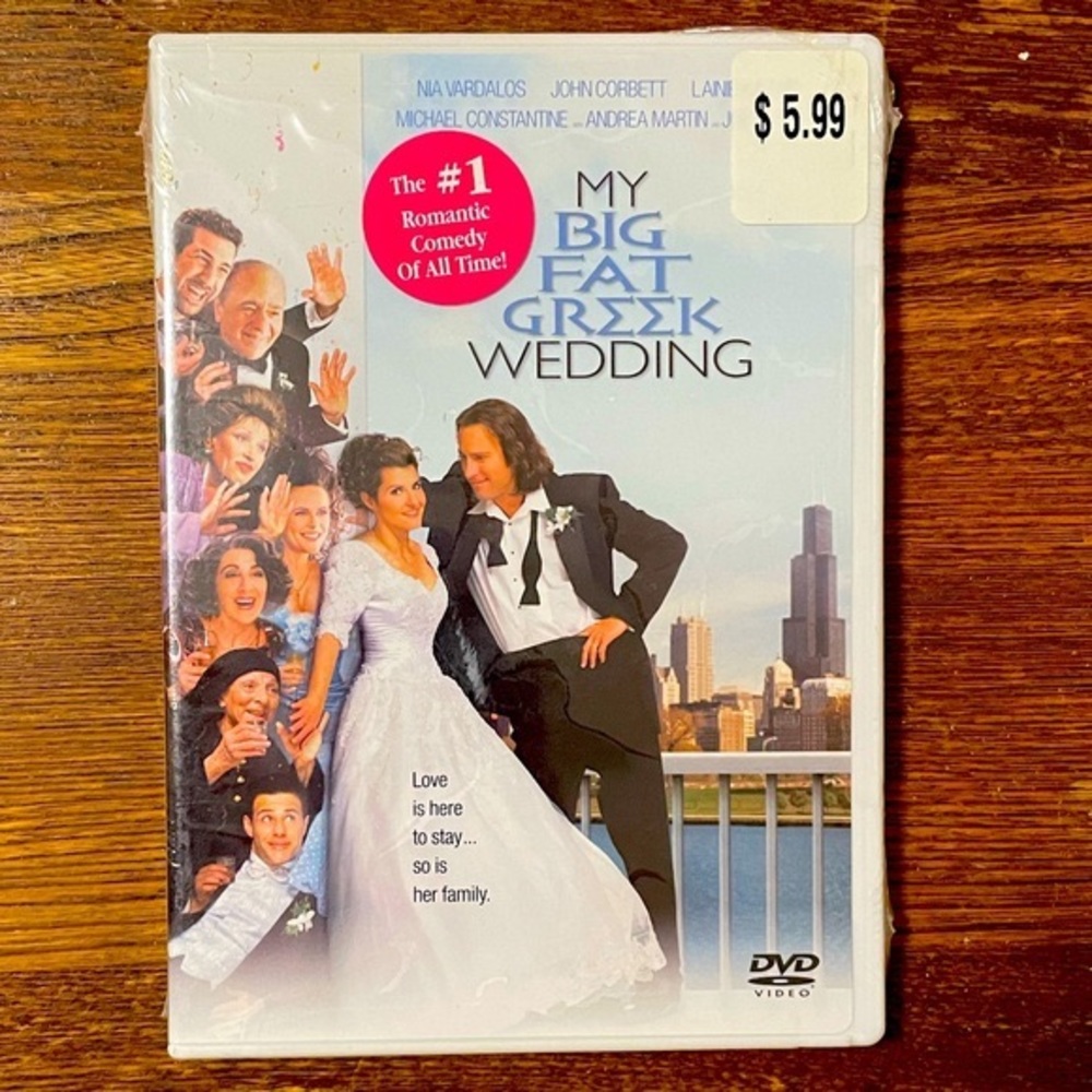 Brand New My Big Fat Greek Wedding DVD